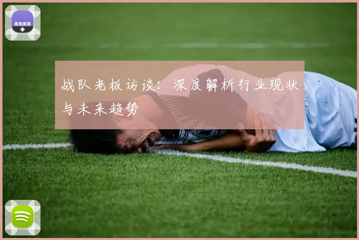 战队老板访谈：深度解析行业现状与未来趋势